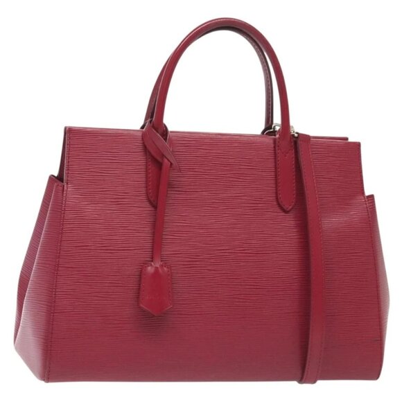 LOUIS VUITTON Epi Marley MM Hand Bag 2way Fuchsia M94615 LV Auth BA5165 - Picture 1 of 16